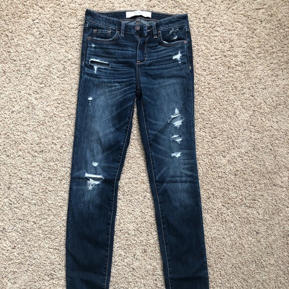 Abercombie 00R Super High-Rise Skinny Jean - Picture 2 of 7